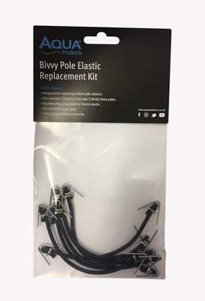 Kit di riparazione Aqua Bivvy Pole Elastic Replacement Kit