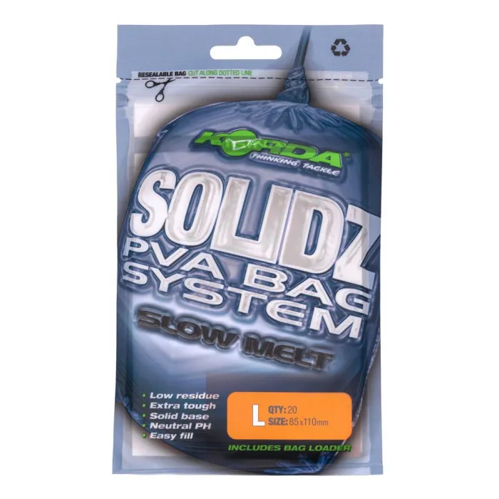 Sacchetti Korda Solidz SLOW Melt PVA bags