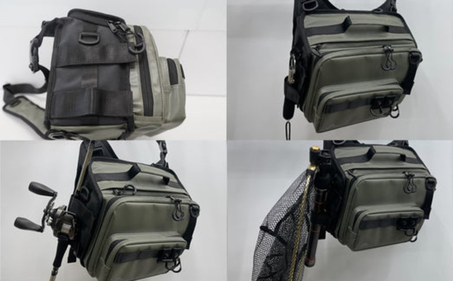 Marsupio Galapagos Big Bait Shoulder EX col. Black