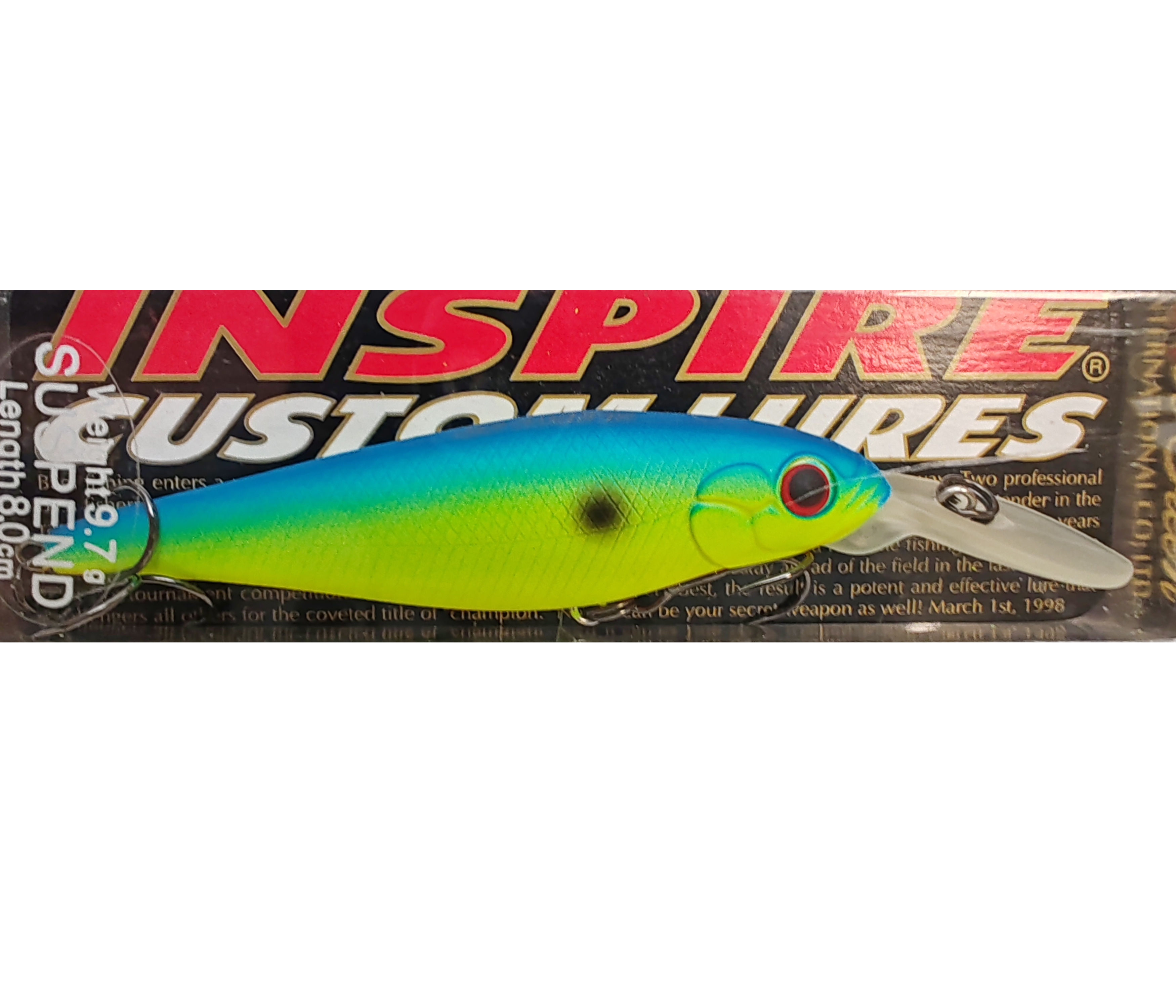 Deep Shad Evergreen Sledge 6 SP col. 160 Blue Chart