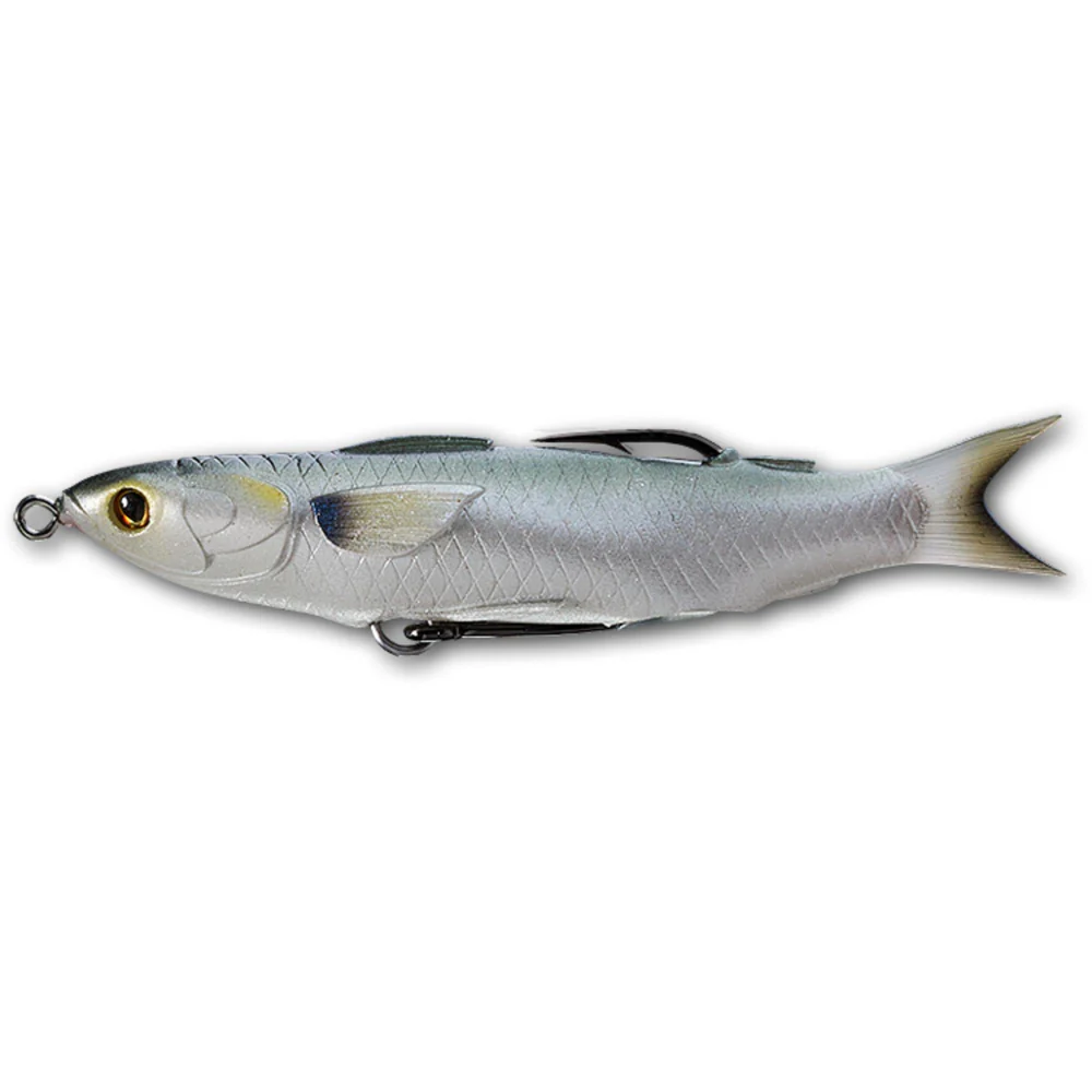 WTD Antialga Live Target Hollow Body Mullet 95 mm 11 g col. Silver