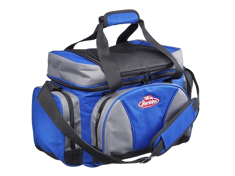 Borsa Berkley System Bag L With 4 Boxes Col. Blue/Grey/Black