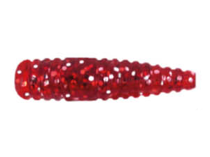 Paddletail Damiki Squash Shad 2” Col. 108 Red Silver