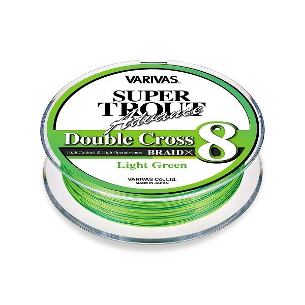 Treccia Varivas Trout Advance Double Cross PE X8 Green PE 0.6