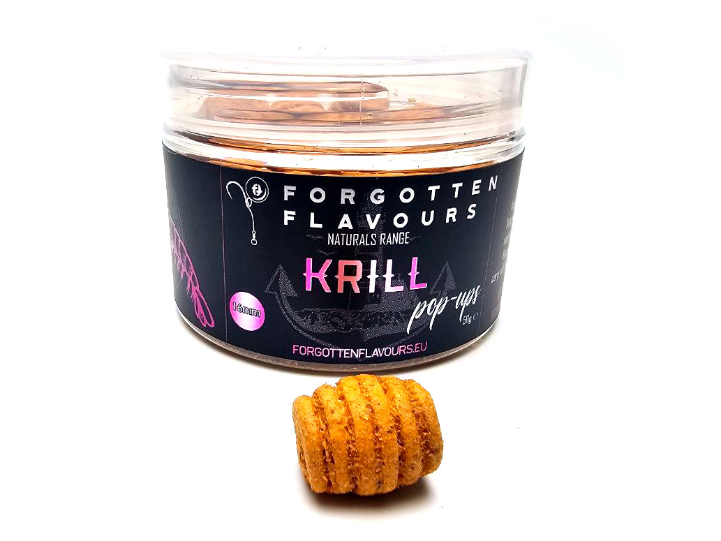 Boilies Pop Up Natural Range Krill