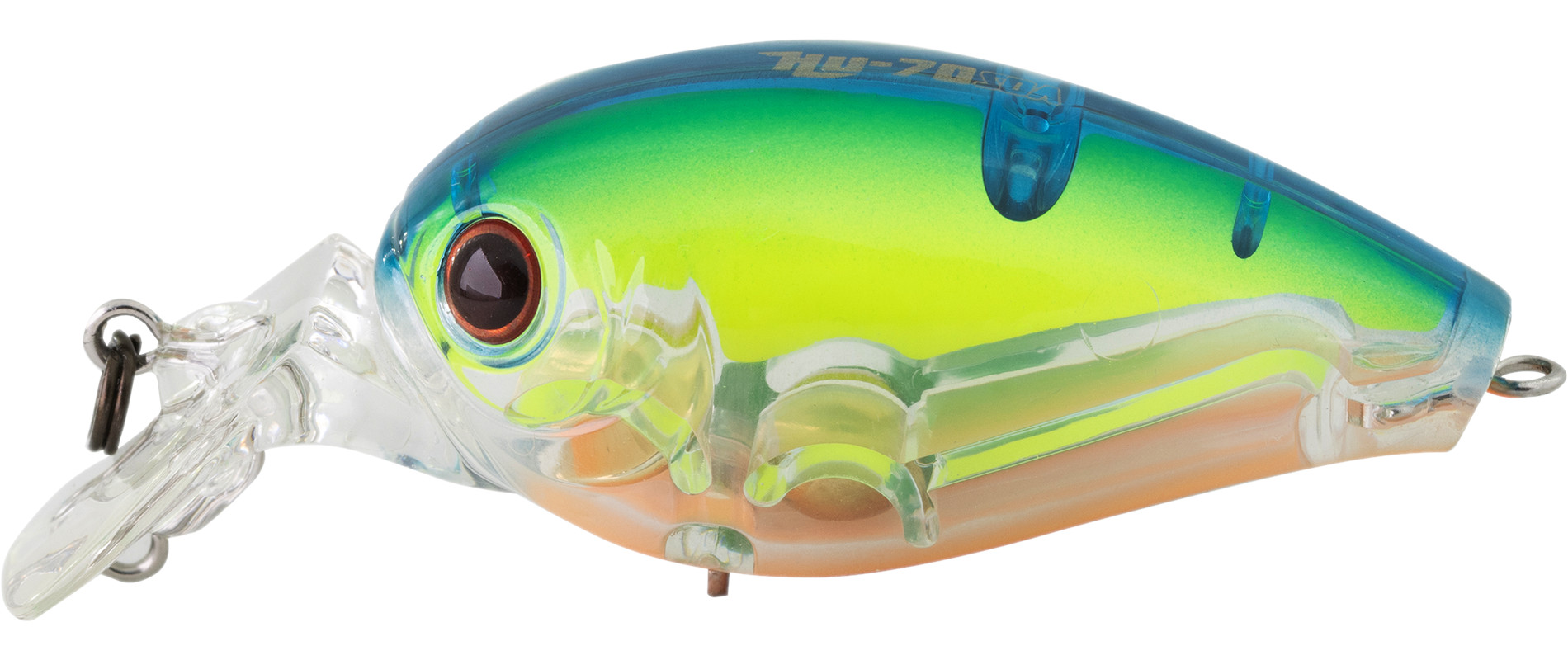 Shallow Crankbait Hideup HU-70SDA col. 45 Lightning Blue