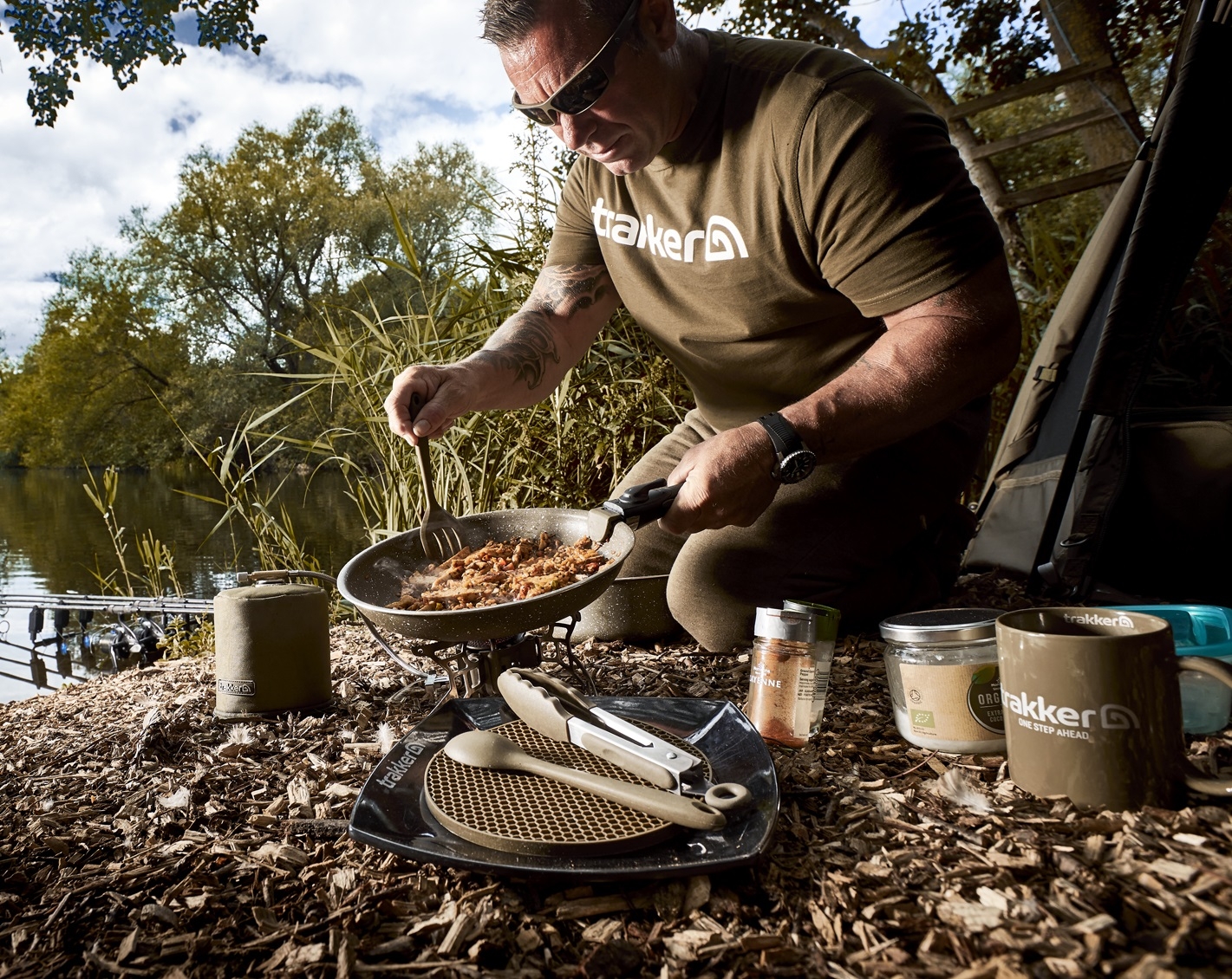 Set Trakker Armolife Silicone Utensil Set