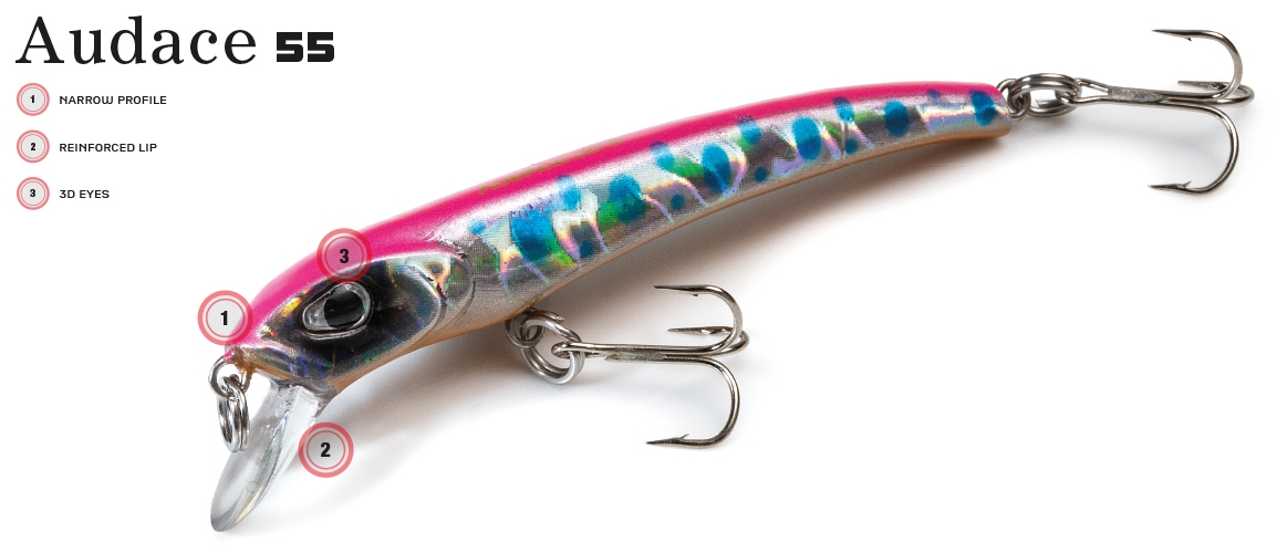 Minnow Molix Audace 55 Sinking