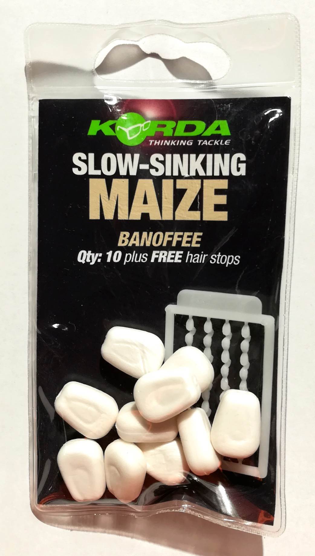Esca Finta Korda Slow Sinking Maize Banoffee - White Esca Finta Korda Slow Sinking Maize Banoffee - White