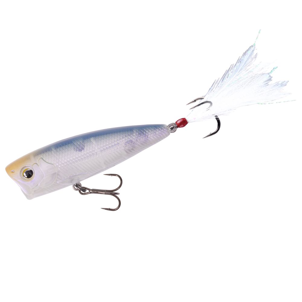 Artificiale Major Craft Ceana Popper 70 col. Clear Pearl Artificiale Major Craft Ceana Popper 70 col. Clear Pearl