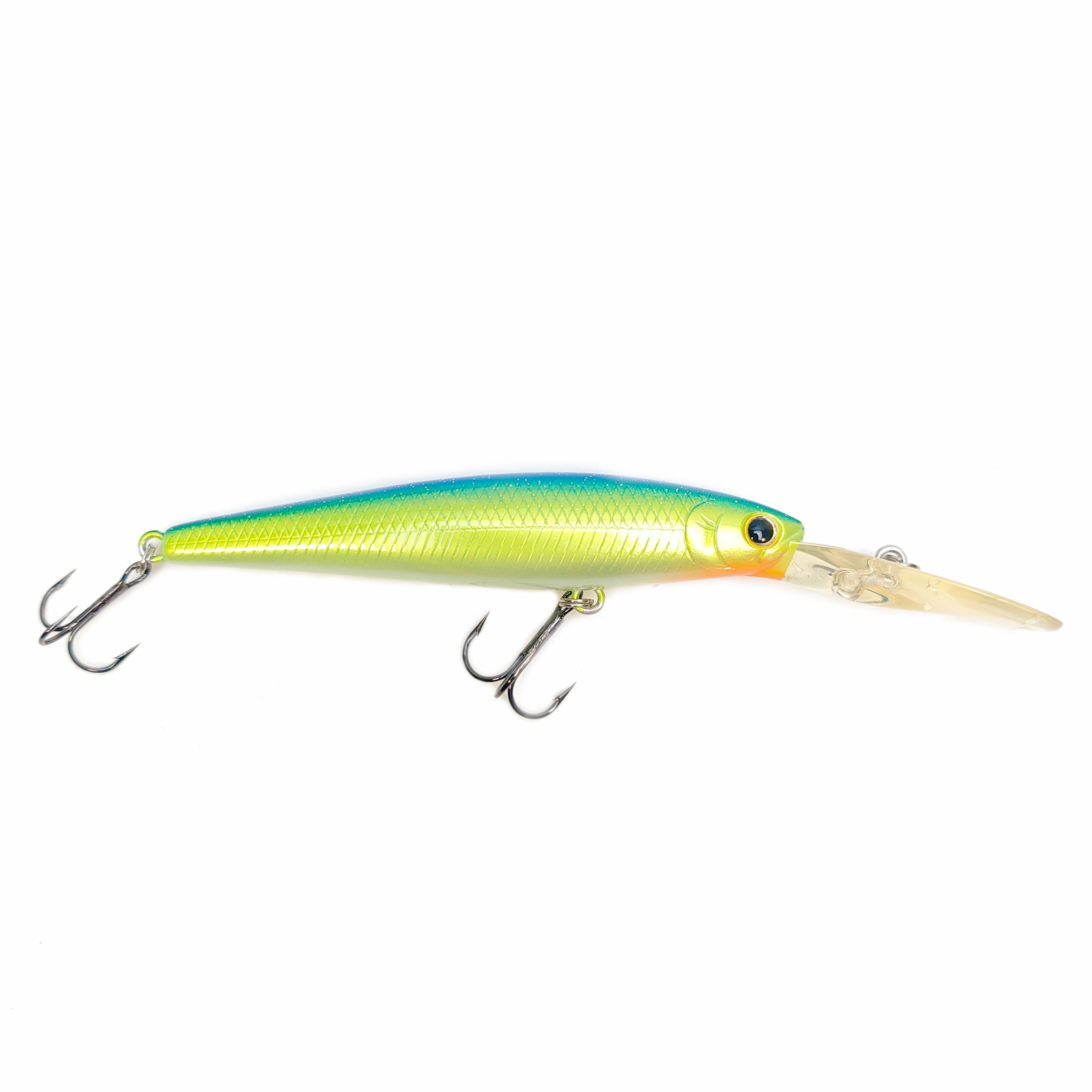 Minnow Lucky Craft Staysee 80 SP col. Chartreuse Blue Minnow Lucky Craft Staysee 80 SP col. Chartreuse Blue