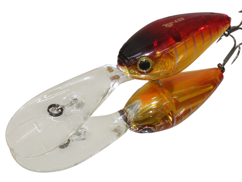 Crankbait Hideup HU-400 col. 14 Spawn Red