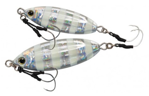 Metal Jig Zetz Slow Blatt Cast Oval 30 gr 