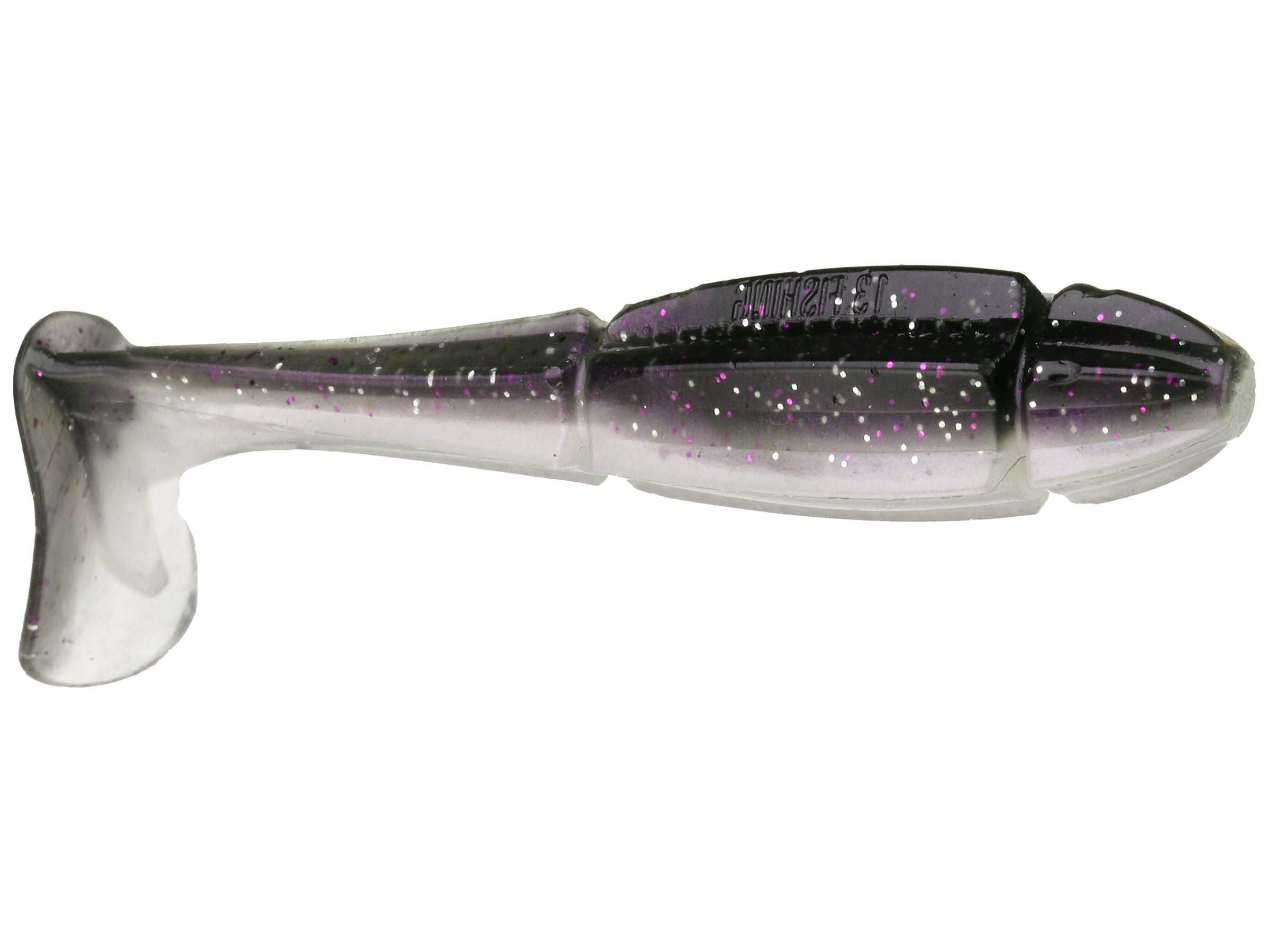 Paddle Tail Shad 13Fishing Churro 4.25” col. 7 Purple Rain