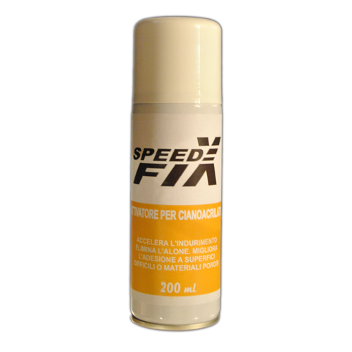 Attivatore per Colla Cianoacrilica o Cianoacrilato Speed Fix 200 ml