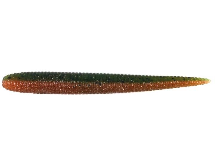 Worm Damiki Stinger (Floating) 4” Col. 470 Watermelon Bug