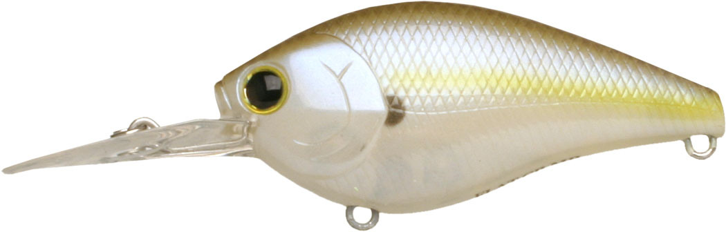 Medium Deep Crankbait Lucky Craft Flat CB MR col. Chartreuse Shad