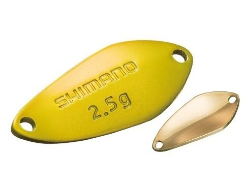 Spoon Shimano Cardiff Search Swimmer 1.8gr Col. 64T Yellow Gold Spoon Shimano Cardiff Search Swimmer 1.8gr Col. 64T Yellow Gold