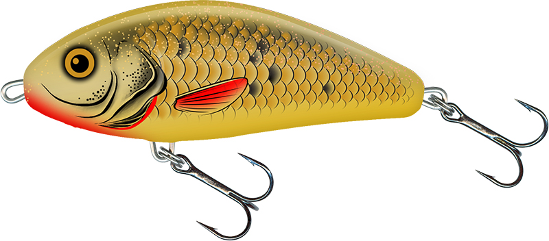Jerkbait Salmo Fatso 10 cm Floating col. Golden Bait