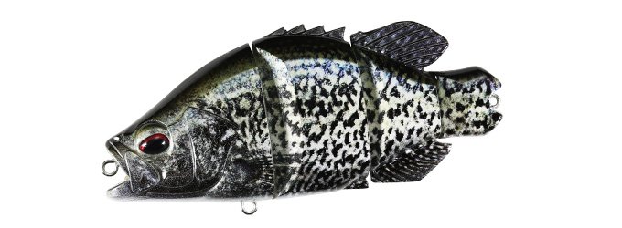 Swimbait Duo Realis Snappy Crappie col. ACC3533 Black Crappie Swimbait Duo Realis Snappy Crappie col. ACC3533 Black Crappie