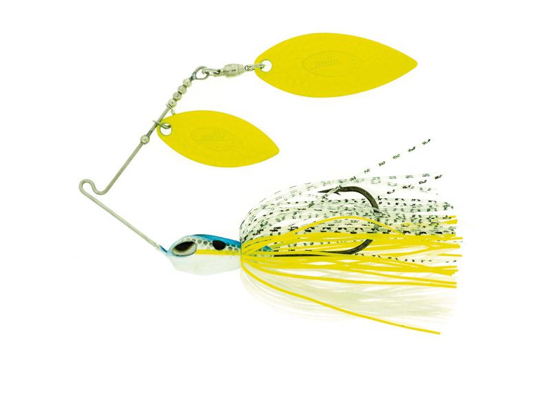 Fs spinnerbait 1/2 oz. Double willow col.22 Neon Charmer