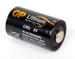 Batteria per R3/S5R Nash head batteries (CR2)