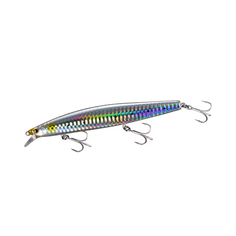 Minnow Shimano Exsence Silent Assassin 129 F col. 010 Silver Sardine