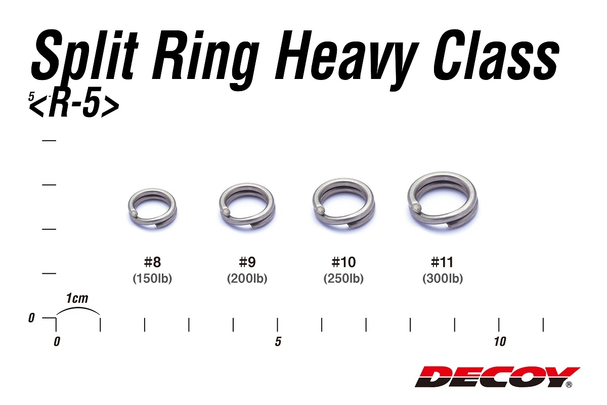 Anellino Decoy R-5 Split Ring Heavy Class Silver