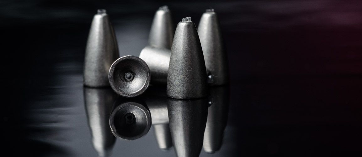Piombi Molix Bullet Tungsten Silver