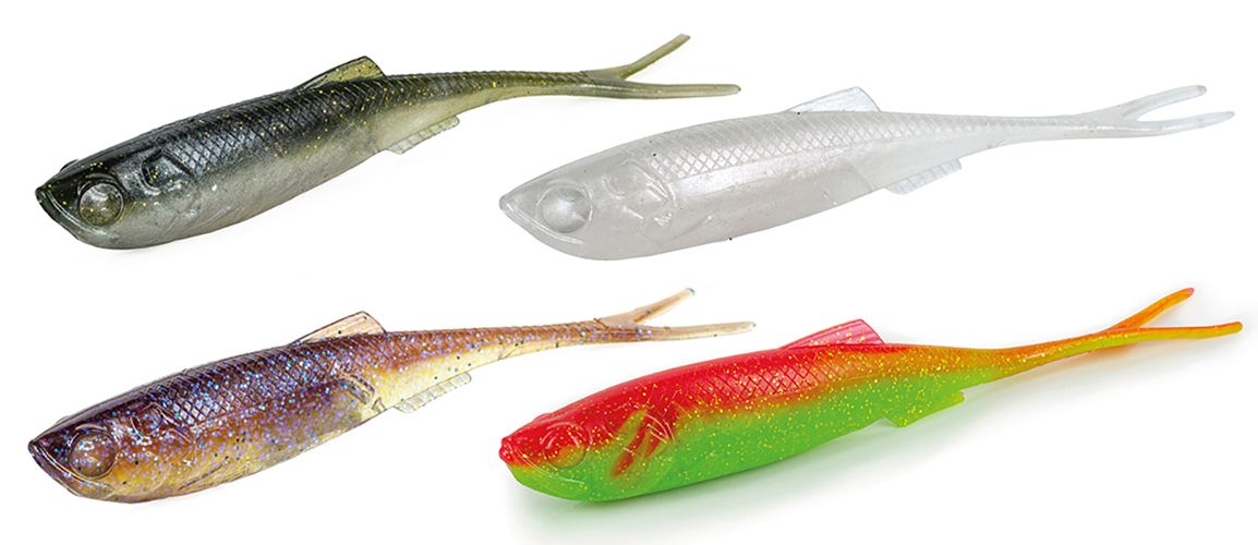 Soft Minnow Molix RT Fork Flex 3" USA ED. col. MP2 Mixed Pack 2 Soft Minnow Molix RT Fork Flex 3" USA ED. col. MP2 Mixed Pack 2