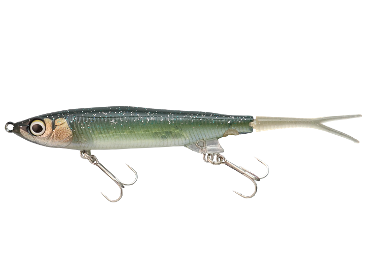 Minnow Jackall Nagisa 65 SP col. Sk Dark Thunder Clear Bait