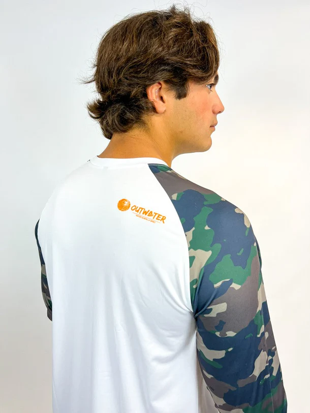 Maglia Anti-UV Outwater Camp One col. Old Skool Camo