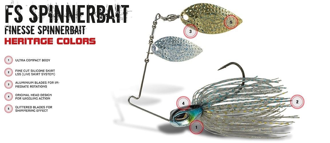 Wirebaits Molix FS Spinnerbait 1/2 oz DC