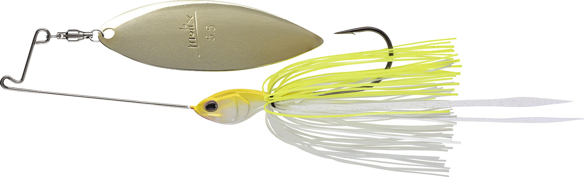Wirebait Molix Lover Short Arm Spinnerbait 1/2 oz W col. 02 Wht Chrt