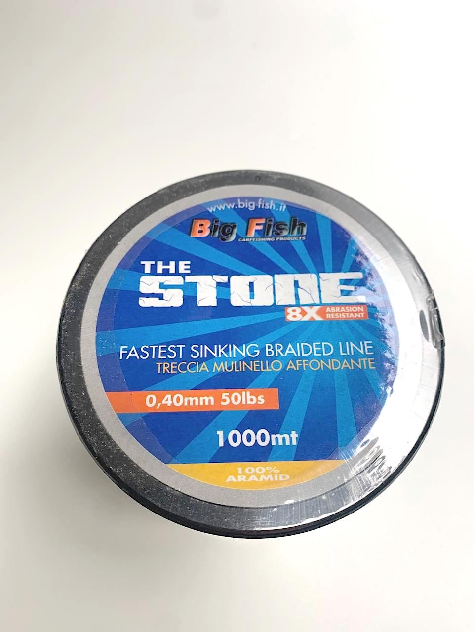 Treccia Big Fish The Stone 0,40mm 50lbs 1000 mt