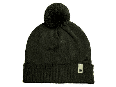 Cuffia ridgemonkey APEarel Dropback Bobble Hat Green