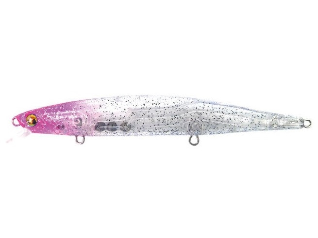 Jerkbait Damiki AXE Serpent 130 F Col. 416T Clear Pink Head Jerkbait Damiki AXE Serpent 130 F Col. 416T Clear Pink Head