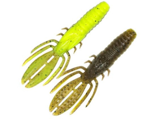 Gambero PXS Heikegani Craw 3” col. 007 Green Pumpkin/ Chartreuse