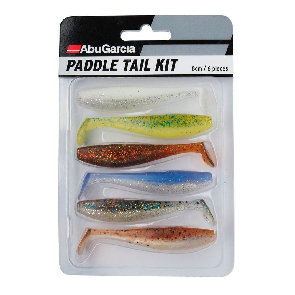Pack Multicolor Shad Abu Garcia Paddletail Kit