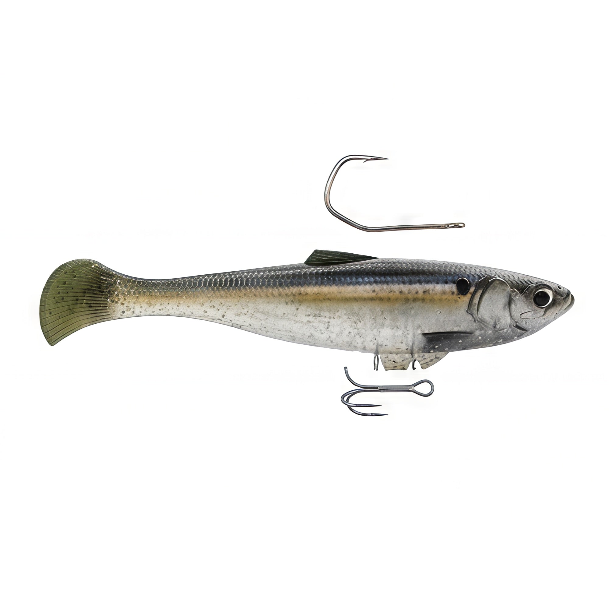 Soft Swimbait Armata Z-Man Swag LT 6" col. 02 Threadfin Shad