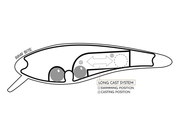 Artificiale Westin RawBite Crankbait 17cm 100g LF