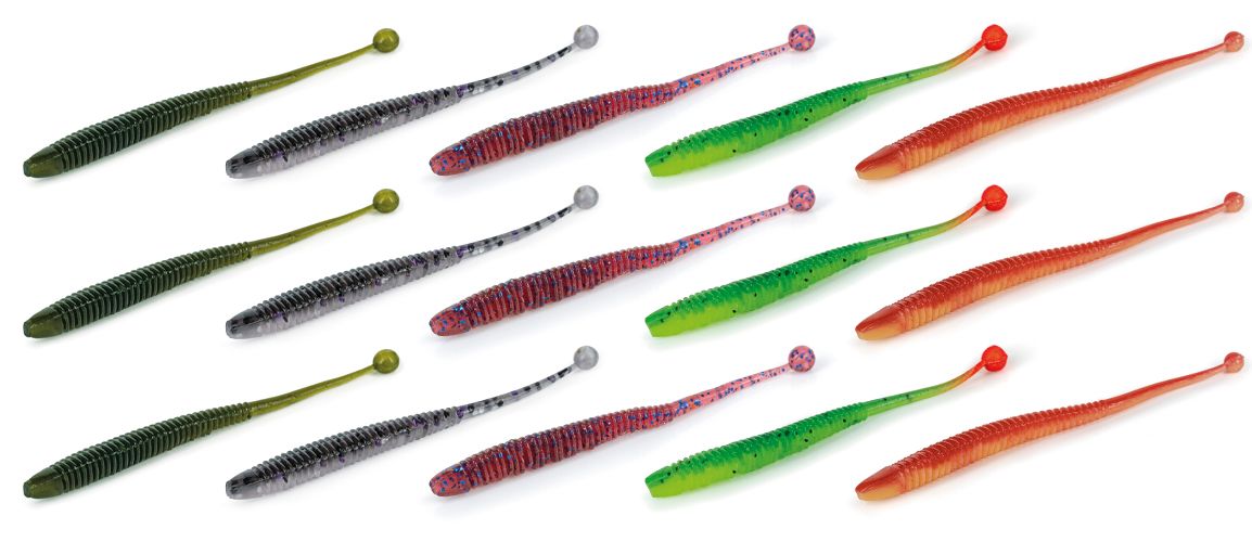 Softbait Molix Sator Worm 2,5" col. MP2 Mixed Pack 2