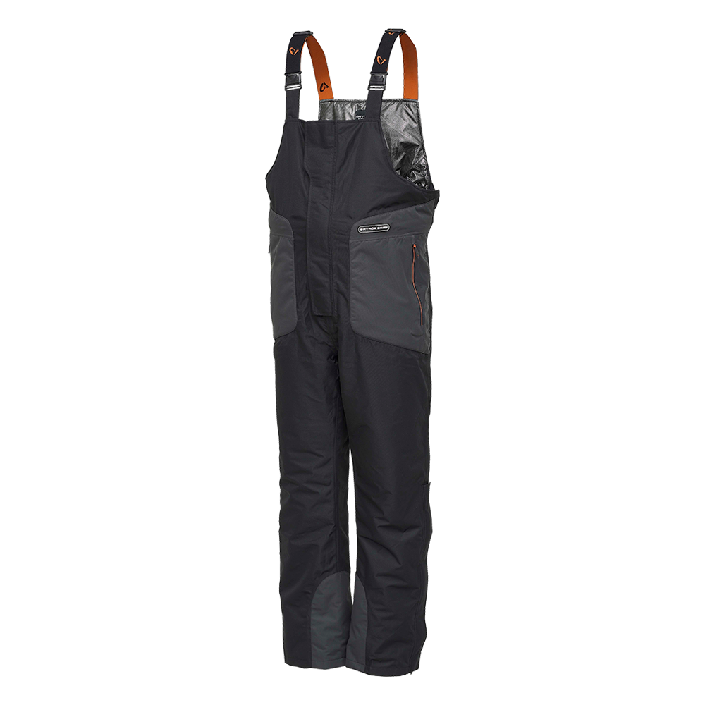 Salopette Termica Savage Gear Heatlite Thermo B&B Black/Grey