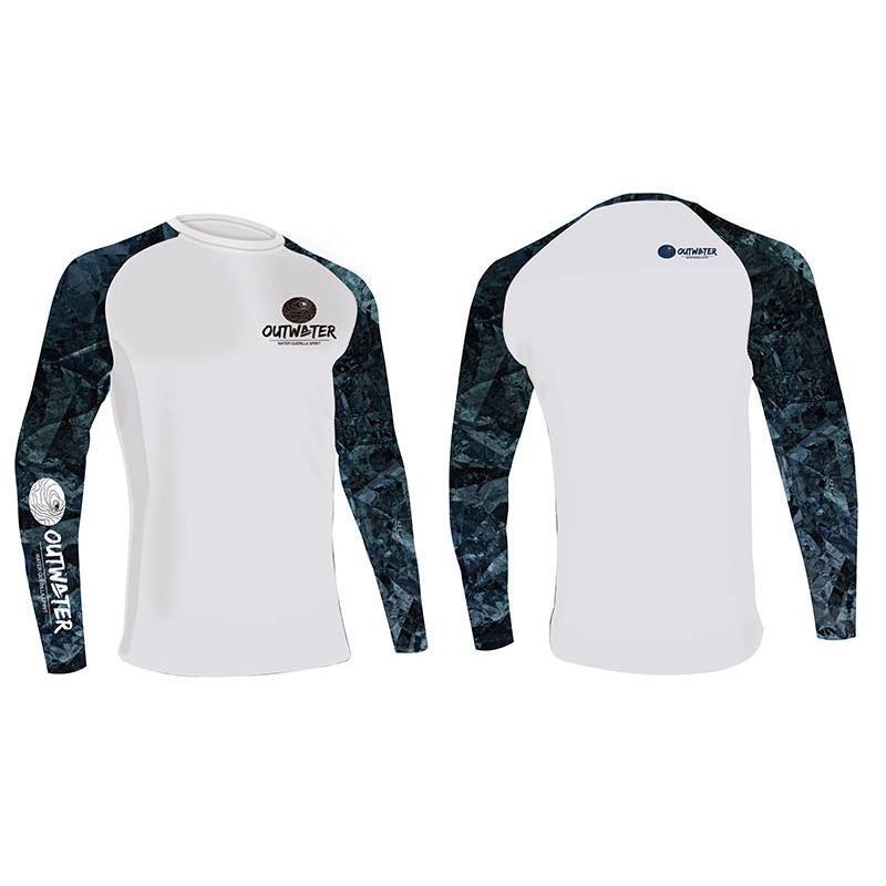 Maglia Anti-UV Outwater Camp One col. Dark Blue