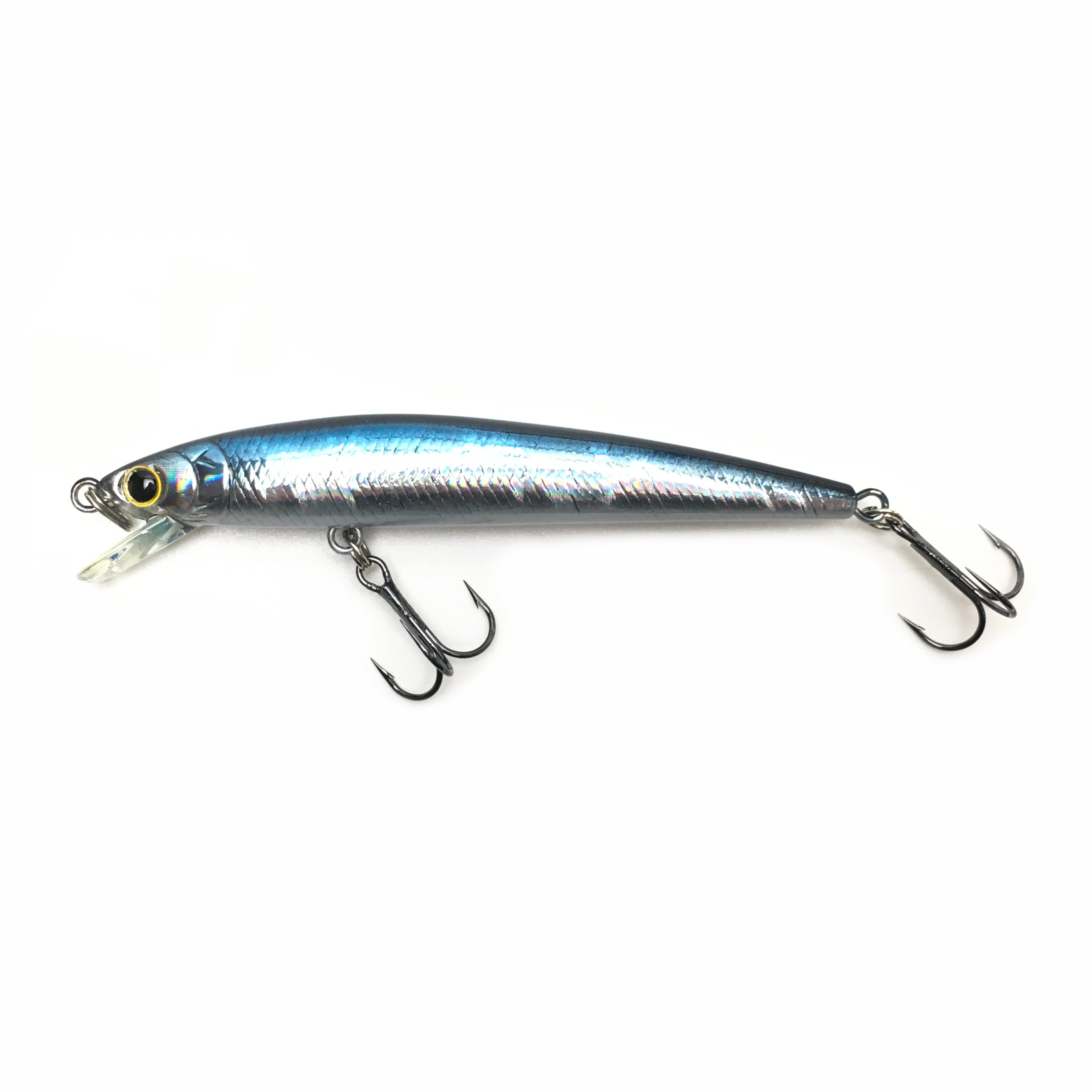 Jerkbait Lucky Craft Flash Minnow 80 SP col. Aurora Black