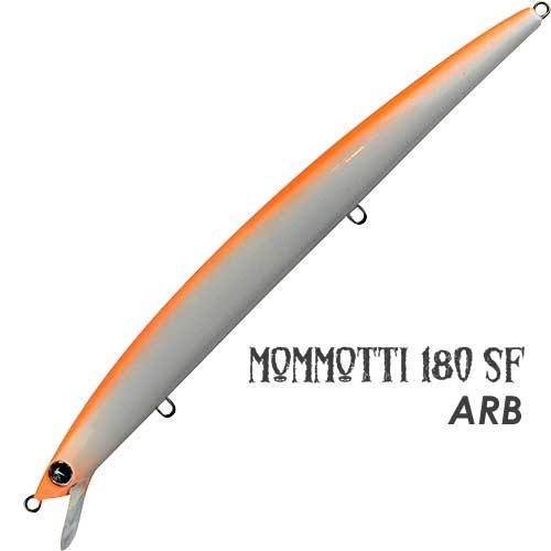 Jerkbait Seaspin Mommotti SF 180 (Slow Floating) 26 gr col. ARB