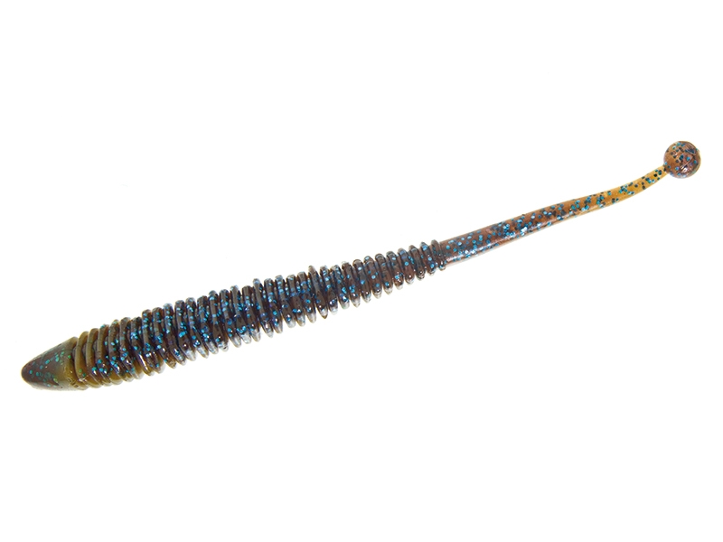 Softbait Molix Sator Worm 4" Col.05 Motor Oil Blue/Flk Softbait Molix Sator Worm 4" Col.05 Motor Oil Blue/Flk