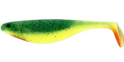 Shad Westin Stanley the Stickleback Shadtail 7,5cm col. Fireflake