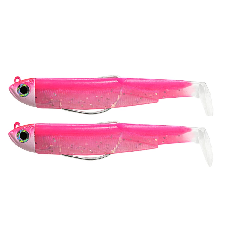 Double Combo Fiiish Black Minnow 120 n°3 Shore 12g col. Fluo Pink Double Combo Fiiish Black Minnow 120 n°3 Shore 12g col. Fluo Pink