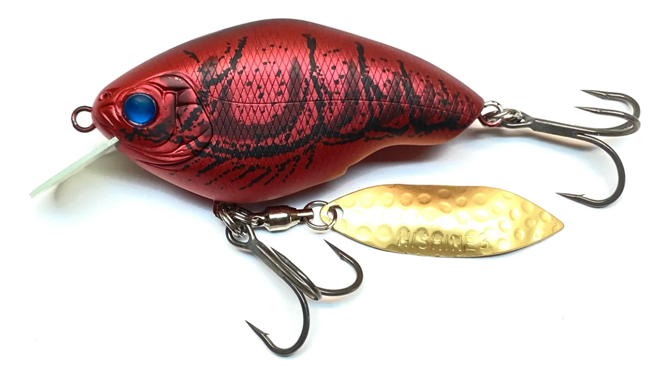 Shallow Crankbait Nishine Chippawa RB Blade col. Swamp Craw Fish
